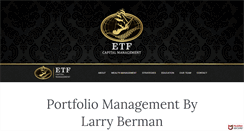 Desktop Screenshot of etfcm.com
