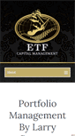 Mobile Screenshot of etfcm.com
